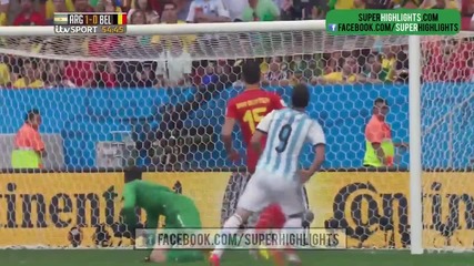 1/4 финал: Аржентина 1 – 0 Белгия // F I F A World Cup 2014 // Argentina 1 – 0 Belgium // Highlights