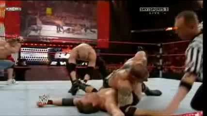 WWE Kane vs. JBL vs. John Cena vs. Batista - RAW 07/07/08