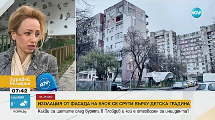 Смачкани коли, изтръгнати дървета и билбордове: Какви са последствията от бурята в Пловдив?