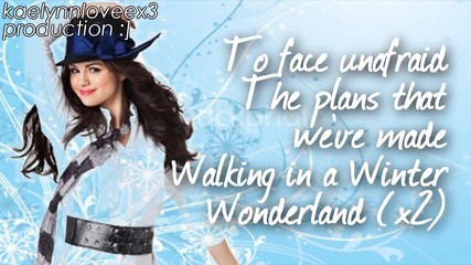 Selena Gomez - Winter Wonderland - Lyrics - Full Song 