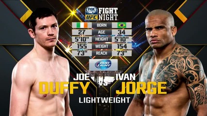 Joseph Duffy vs Ivan Jorge (ufc Fight Night 72, 18.07.2015)