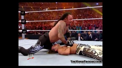 Undertaker tombstones Shawn michaels Wrestlemania 26
