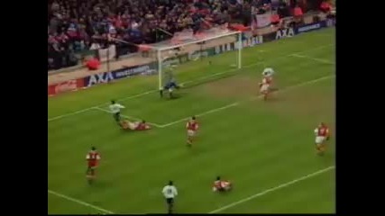 Паметния гол на Райън Гигс срещу Арсенал през 1999 на финала за Fa Cup 