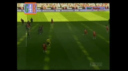 Баерн М. 2 - 0 Айнтрахт:гол на Лука Тони 11.04