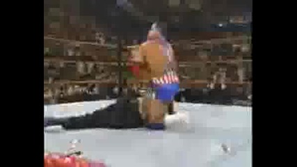Wwf Raw 1999 - Kurt Angle Vs. Godfather