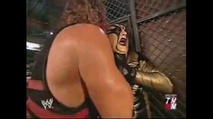 Kane, Booker T and Goldust *забавен сегмент* 