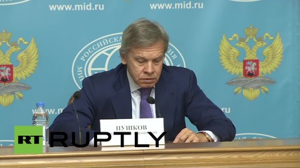 Russia: The second Mistral is being built says Pushkov