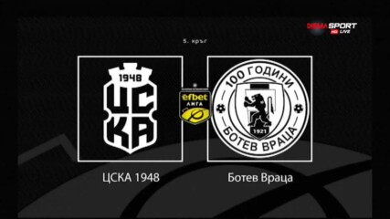 Новините преди ЦСКА 1948 - Ботев Враца