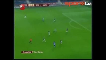 Porto - Besiktas 1:1 (група L - Лига Европа 2010 - 2011)