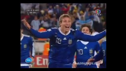 World Cup Гърция Аржентина 0 2 