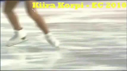 Kiira Korpi Figure Skating European Championships 2010 