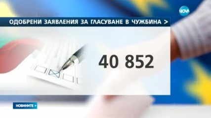 ЗАРАДИ ВОТА: Краен срок за заявленията за гласуване в чужбина