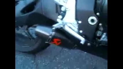 Gsx - R 750 full Akrapovic exhaust 