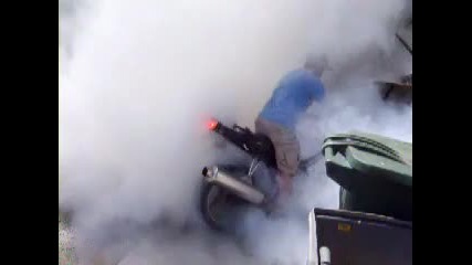 Motorcycle Burnout