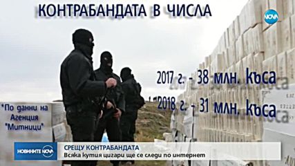 СРЕЩУ КОНТРАБАНДАТА: Всяка кутия цигари ще се следи по интернет