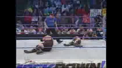 John Cena and Rey Mysterio vs Big Show and Chavo Guerrero
