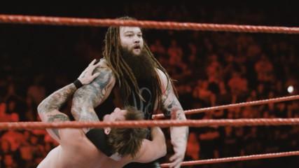 Eerie slow-motion video of Bray Wyatt's attack at the end of Raw: WWE.com Exclusive, April 25, 2017