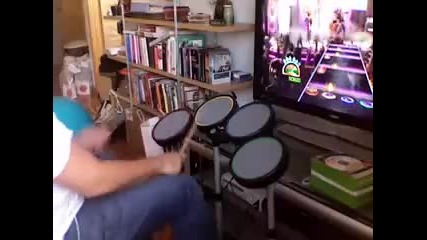 Guitar Hero - are you gonna go my way (барабани)