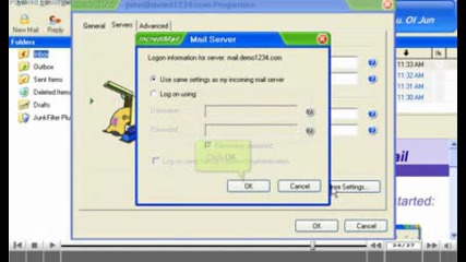 How to Configure Incredimail by www.vivahost.com
