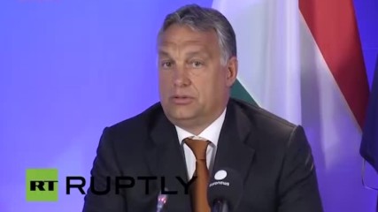 Виктор Орбан: Джордж Сорос е против правителството опитва се да предизвиква вълнения _04.06.2016 г