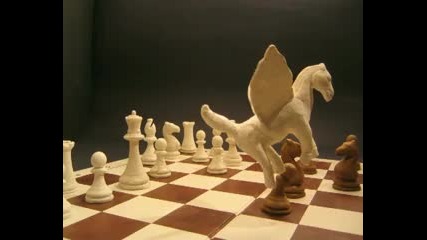 Пластелиновия шах - игра с анимирани фигури - 