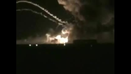War In Irak - Us Army Attack With Tomahawk