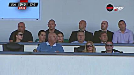 Истинският бос на Славия се появи на мача в Европа