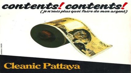 Cleanic Pattaya - Contents! Contents!(synth pop Belgium 1985)