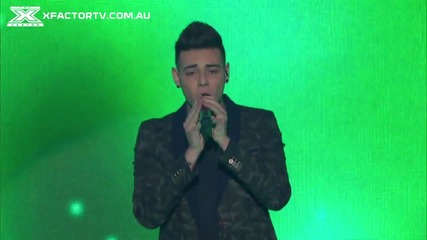 Омар Дийн изпълнява '' The Fray - You Found Me'' - Live Decider 7 - The X Factor Australia 2013