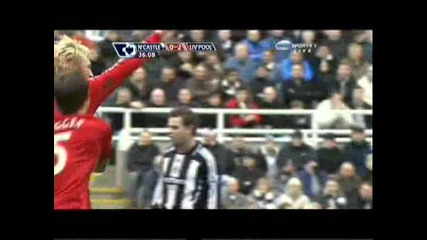 Newcastle 1-5 Liverpool 36 0 - 2 Sami Hyypi