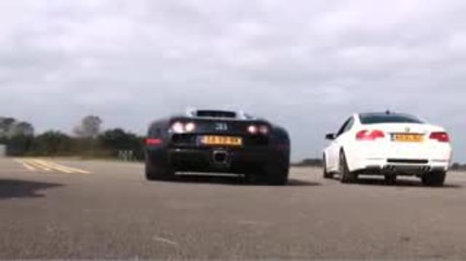 Bugatti Veyron vs Bmw M3