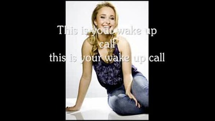 Hayden Panettiere Wake Up Call (lyrics)