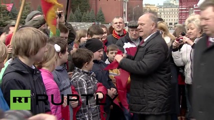 Russia: Communist Party marks Lenin's 145th birthday in Moscow