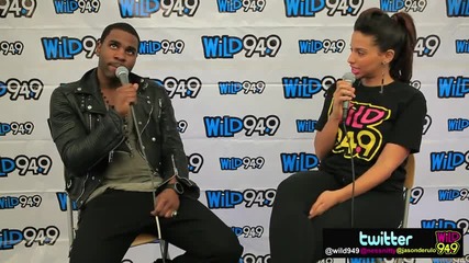 Nessa with Jason Derulo @ Wild 94.9