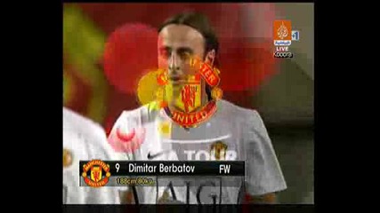 Манчестър Юнайтед 3 - 2 Фк Сеул Димитър Бербатов Първи Гол За Сезон *hq* 