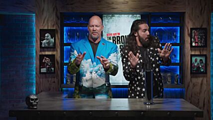 Seth Rollins hooks “Stone Cold” Steve Austin up with a new jacket ahead of Broken Skull Sessions