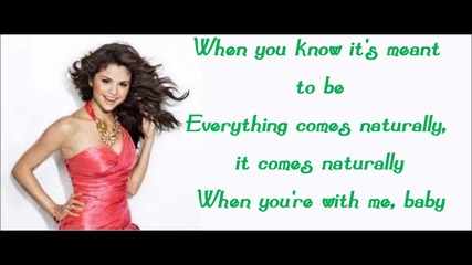 Selena Gomez - Naturally Lyrics