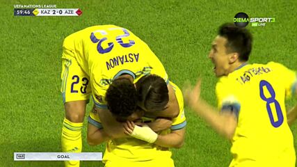 Казахстан - Азербейджан 2:0 /репортаж/