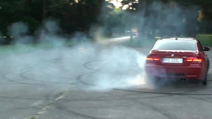 Bmw M3 burnout
