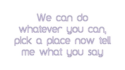 La Baby (lyrics on Screen) - Jonas