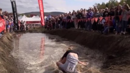 Да носиш жена си за време не е лесна работа...
