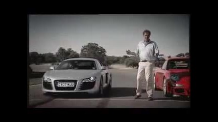 Audi R8 vs Porsche 911 Gt3 Top Gear 