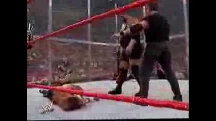 Wwe - Unforgiven 2006! Dx vs Шейн Макмеън,  Винс Макмеън и Грамадата / Hell in Cell match/ 3/4 част