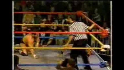 ECW Tasmaniac (TAZZ) & Sabu vs. Chris Benoit & Dean Malenko - The ECW Arena 1995