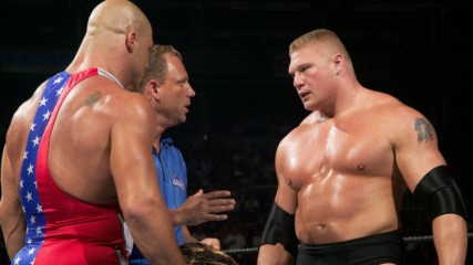 WWE Marquee Matches: Titans Brock Lesnar and Kurt Angle go to war (WWE Network Exclusive)