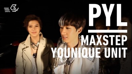 Maxstep P Y L - Younique unit ( Eunhyuk, Henry, Hyoyeon, Kai, Ruhan, Taemin ) Mv making film