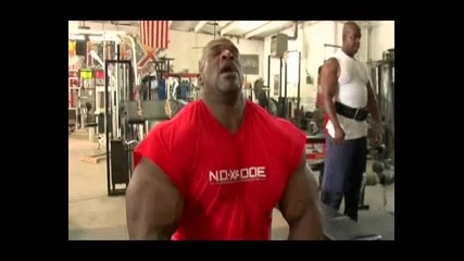 тренировка за трицепс - Ronnie Coleman 