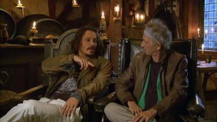 Johnny Depp & Keith Richards Pirates of the Caribbean On Stranger Tides Interview