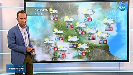 Прогноза за времето (19.07.2018 - обедна емисия)