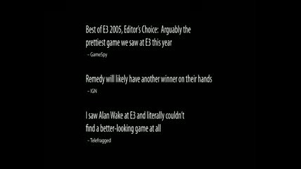 Alan Wake - Game Trailer